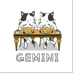 Gemini/The Twins zodiac sign Posters and Art